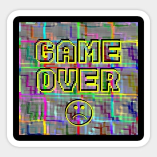 GAME OVER Sticker